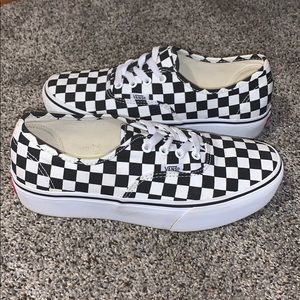 Vans Checkerboard Authentic Platform